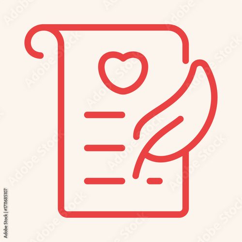 Paper heart symbol artwork trendy useful vector Illustration design knockout colorful background