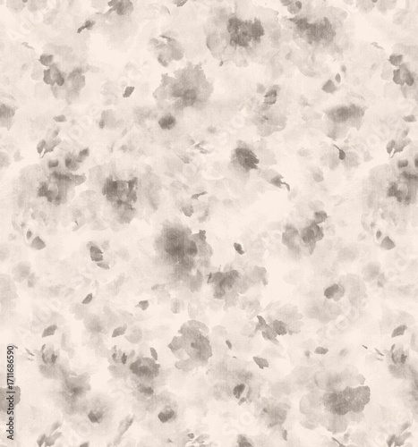 Assorted Hand painted Watercolor Floral Patterned Decorative Paper Collection