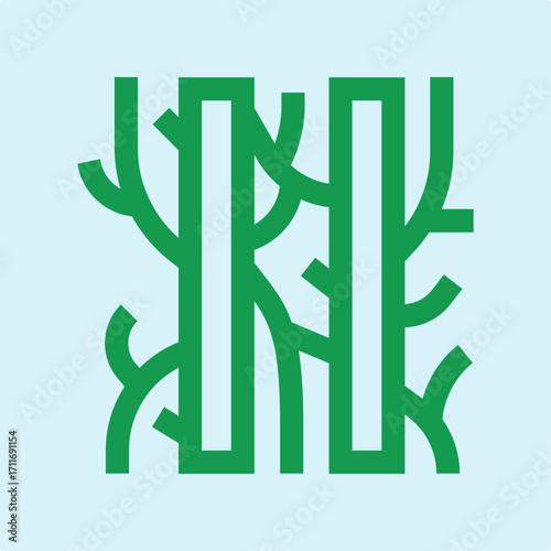 Korean symbol artwork trendy useful vector Illustration design seemly colorful background