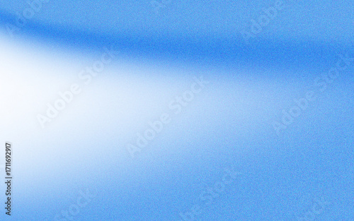 Abstract blue gradient with speckled texture subtle bubbles and diagonal dark shadow overlay