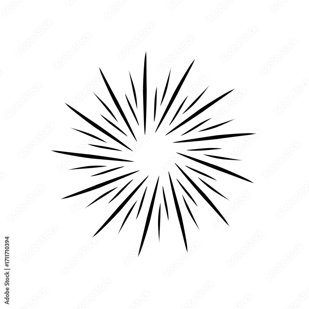 Obraz premium Abstract comic effect