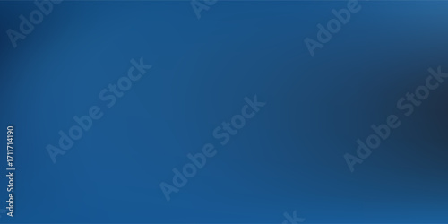 Color gradient lights on black background, abstract blue hologrphic grain modern simple art