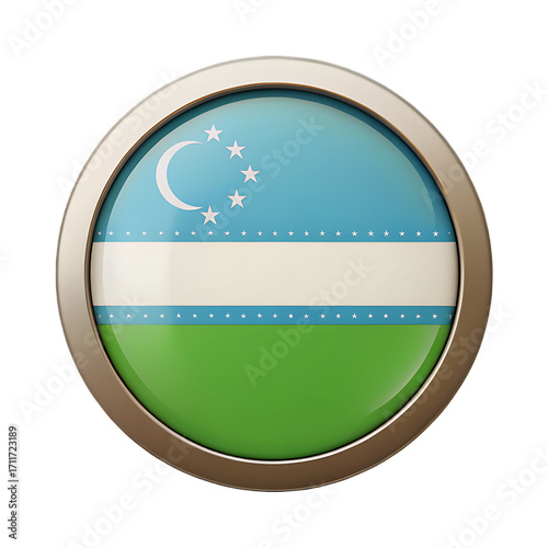 uzbekistan icon or badge