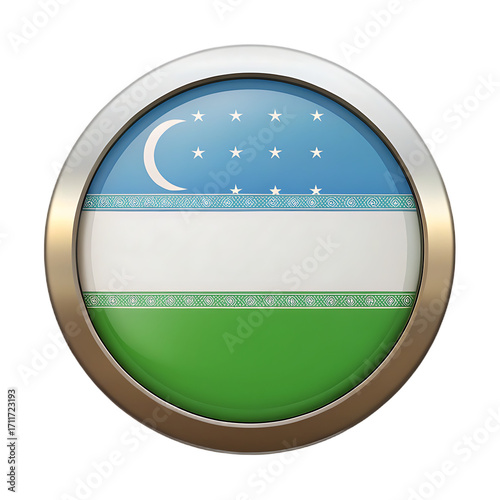 uzbekistan icon or badge