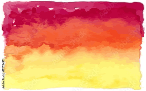 Watercolor Background Vector Series: Elegant Gradient Touch