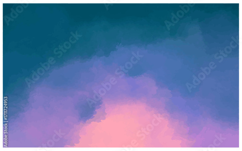 Watercolor Background Vector Series: Elegant Gradient Touch