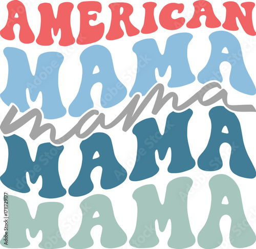 american mama - Trending Vintage 4th of July clipart t shirt, Liberty And Freedom Patriotic quotes, american fourth July Funny Quotes
