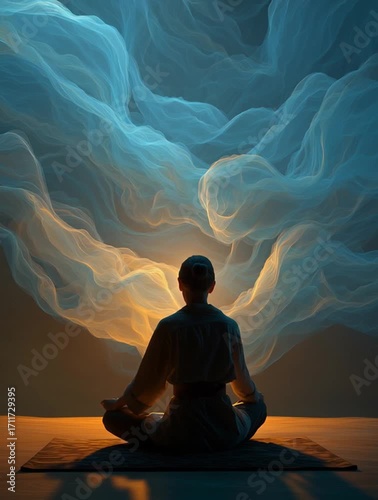 Yoga exercisers, healthy lifestyle