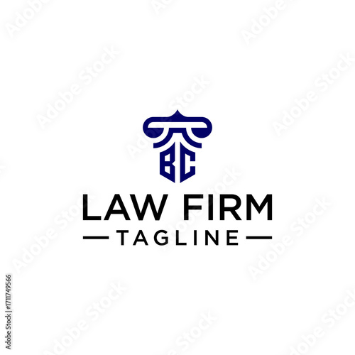 BC law logo design inspiration