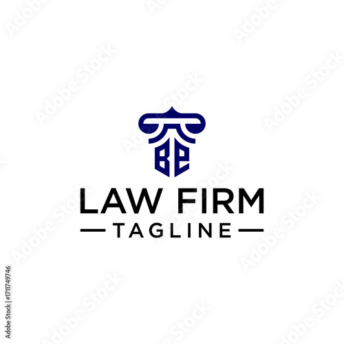 BE law logo design inspiration