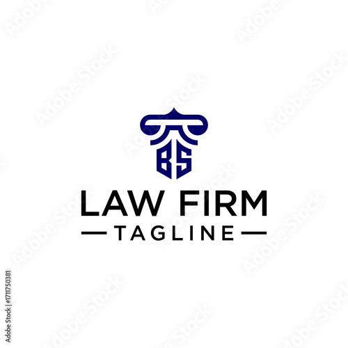 BS law logo design inspiration