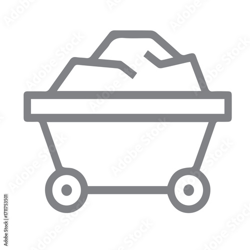 icon Mining Cart 