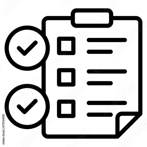 Checklist Clipboard Icon