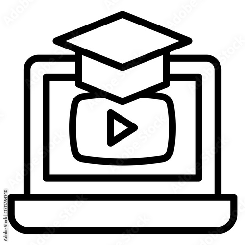 Online Course Icon