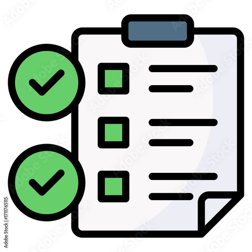Checklist Clipboard Icon