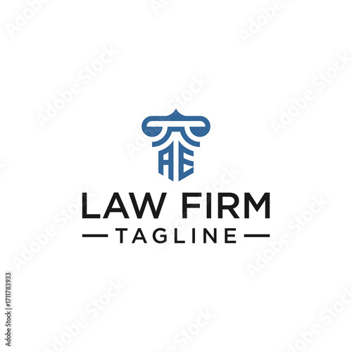 AE law logo design inspiration