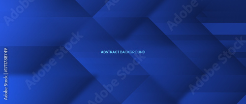 Modern blue abstract background. With straight lines pattern. Web banner, wallpaper, banner, brochure. Geometric shape background.
