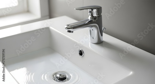 Sink and faucet