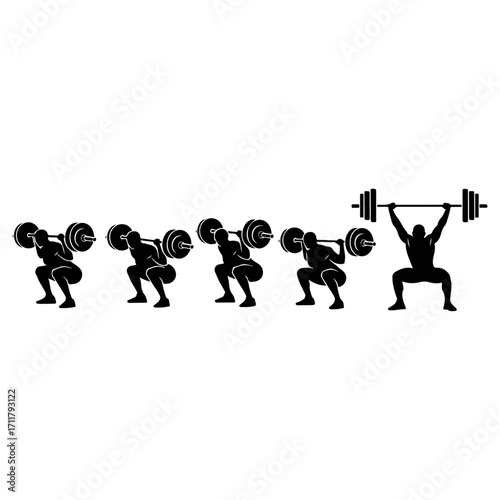 Weightlifting Exercise Sequence - A Step-by-Step Guide to Proper Form.