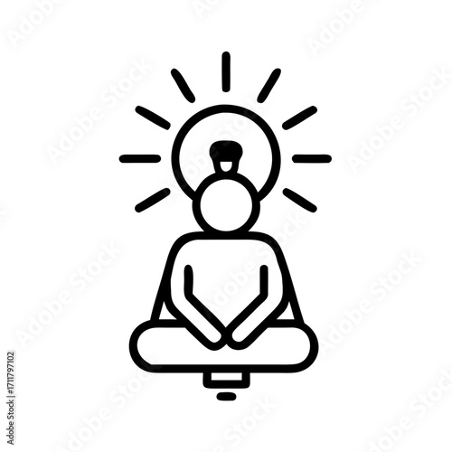 yoga lotus position