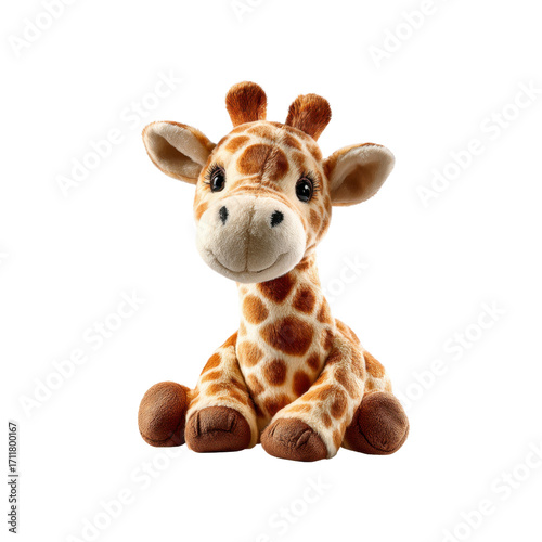 Adorable Plush Giraffe Toy Sitting - Perfect for Kids and Baby Gifts