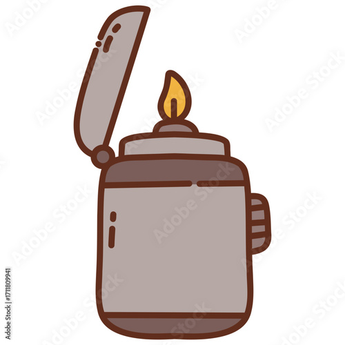 lighter vector illustration