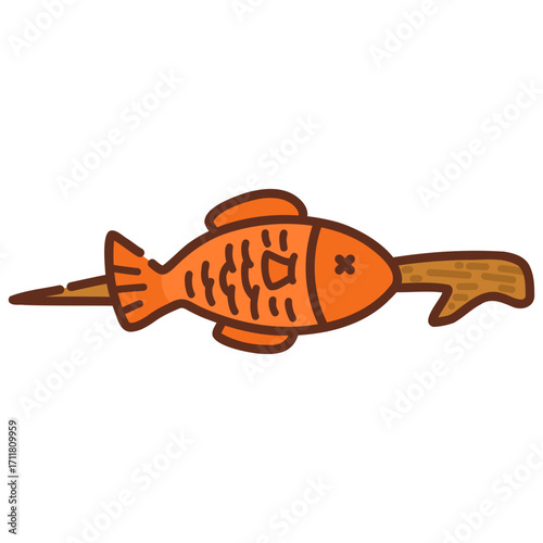 Grilled fish