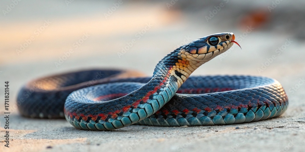 Obraz premium close up of a snake