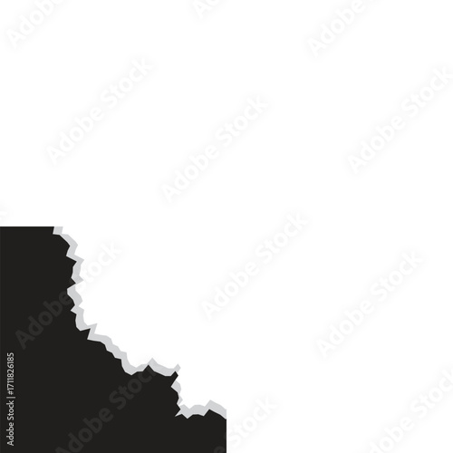 Torn Papper Corner