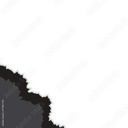 Torn Papper Corner