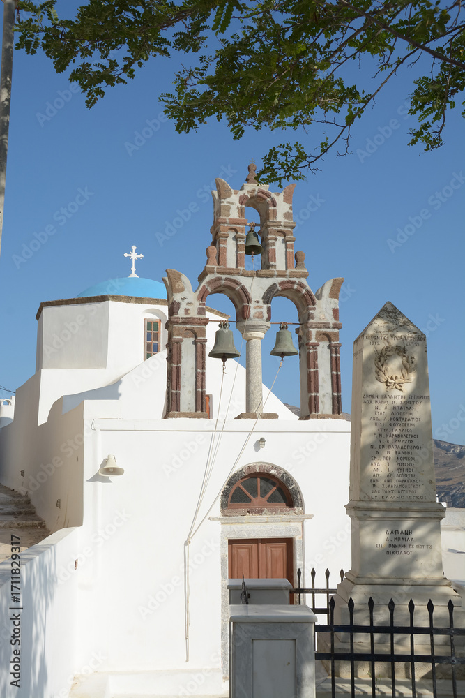 Fototapeta premium Santorin - Grèce - Les Cyclades