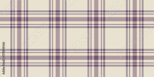 Room tartan background check, retail fabric texture vector. Dye seamless pattern plaid textile in pastel and light colors.