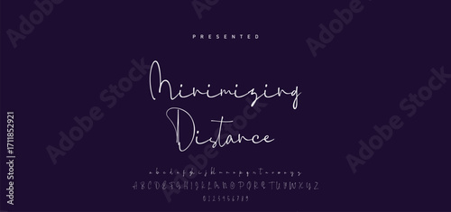 Hand drawn calligraphic vector font. Distress grunge texture. Modern script calligraphy type. ABC typography latin alphabet.