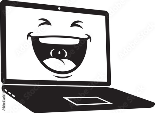 laptop computer mascot