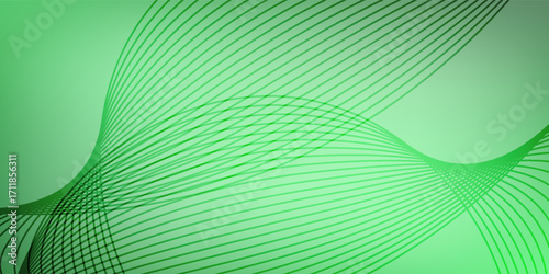 Monochromatic green gradient mesh background nice for wallpaper card and banner.eps10