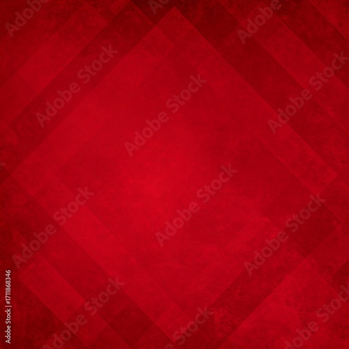 Red geometric textured background