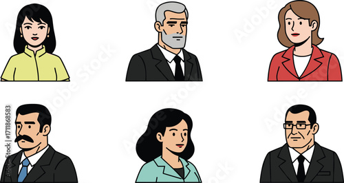 Professional business team portraits, diverse corporate people, formal attire, executive staff, office colleagues, leadership group, workplace professionals, company employees, HR concept