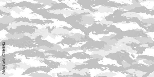 Camouflage background. Seamless pattern.Vector. 迷彩パターン テクスチャ 背景素材