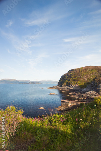 view of the coast of the sea