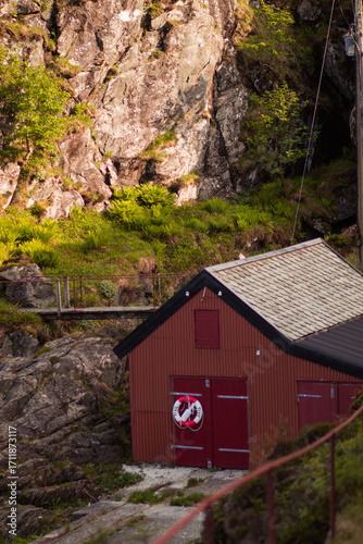 old house in the mountains