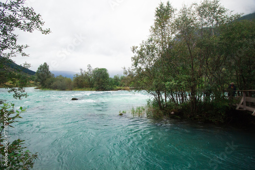 river in the mountains 