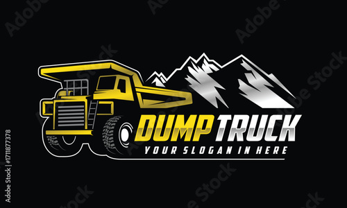 Mining Truck Logo