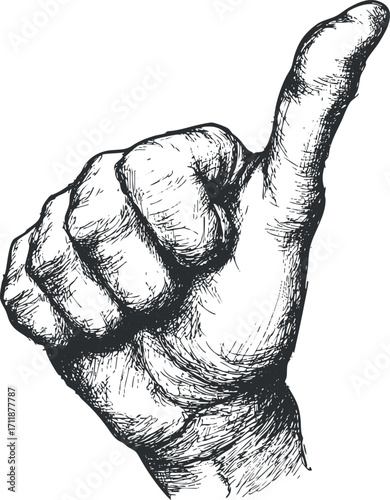 A hand making a thumbs up gesture symbolizing approval and positivity in communication.