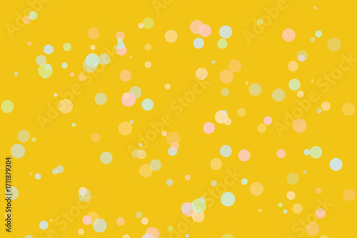 Abstract orange beer bubbles background with liquid texture and seamless pattern design