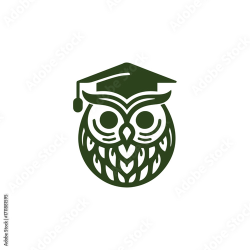 Owl educate logo for sale.