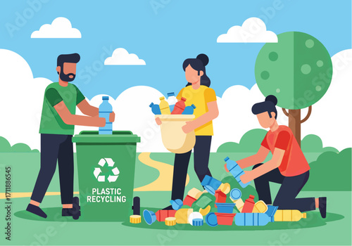 People Working Together for a Greener Planet