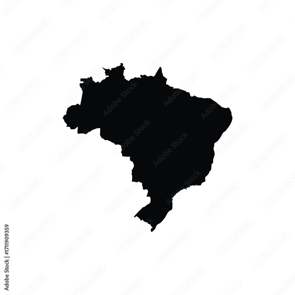 Fototapeta premium maps of brazil