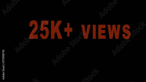 25k celebration neon text animation 4k video. Followers, like, subscribe, 25 light, typography video .90k followers Celebration text animation. 