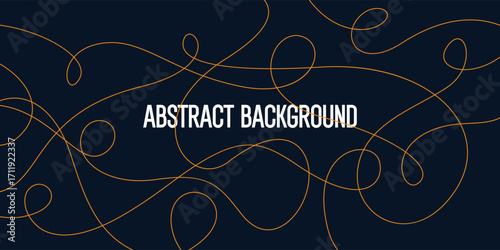 Beautiful background with flowing lines. Abstract elegant lines. The flow movement. Vector illustration.