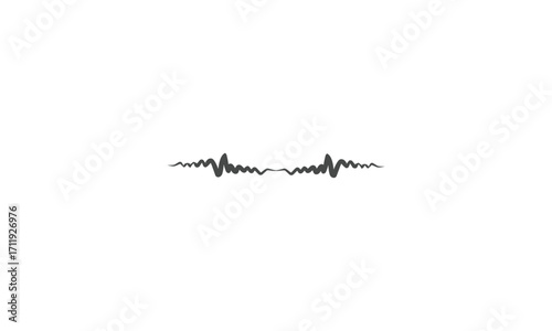 Subtle Sound Waveform Minimalist Audio Visualization for Music and Voice Communication